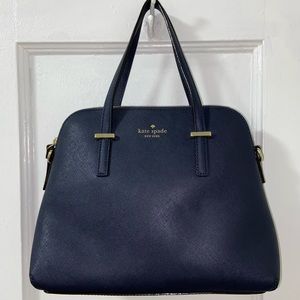 Kate Spade NY Satchel Leather Crossbosy Bag  Cedar Street Maise Top Handle